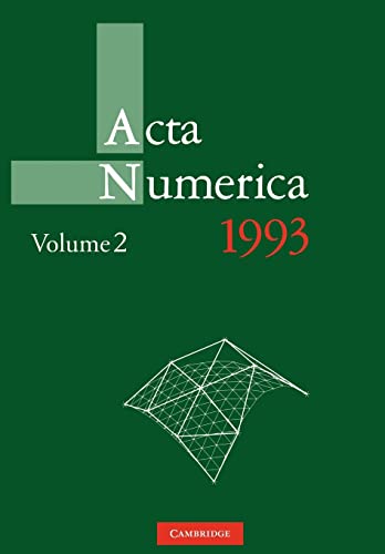 Stock image for Acta Numerica 1993, Volume 2 for sale by Chiron Media