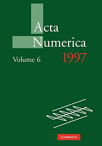 Imagen de archivo de Acta Numerica 1997: Volume 6 a la venta por Chiron Media