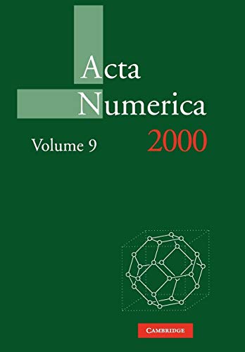 Stock image for Acta Numerica 2000: Volume 9 for sale by Chiron Media