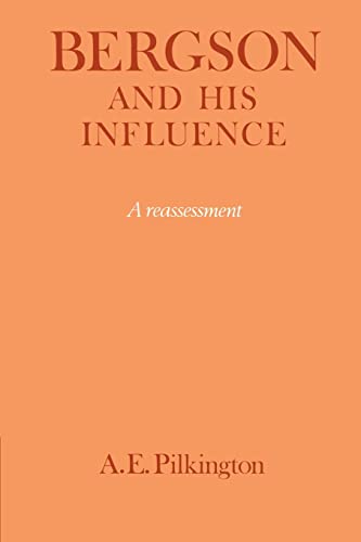 Beispielbild fr Bergson and his Influence: A Reassessment zum Verkauf von Chiron Media