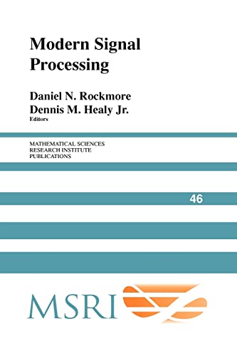 9780521158213: Modern Signal Processing (Mathematical Sciences Research Institute Publications, Series Number 46)