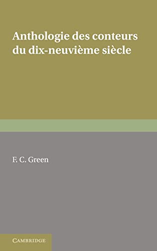 Stock image for Anthologie des conteurs du dix-neuvieme siecle for sale by Chiron Media