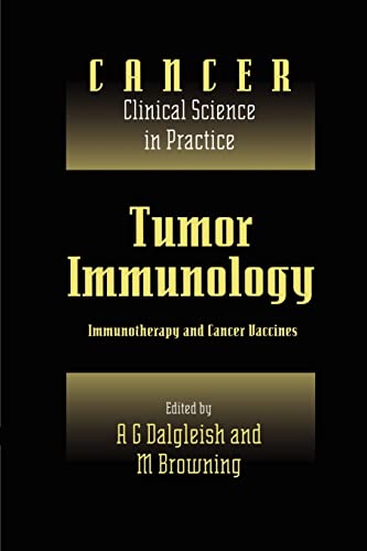 Imagen de archivo de Tumor Immunology a la venta por Books Puddle