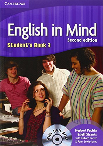 Imagen de archivo de English in Mind Level 3 Student's Book with DVD-ROM a la venta por THE SAINT BOOKSTORE