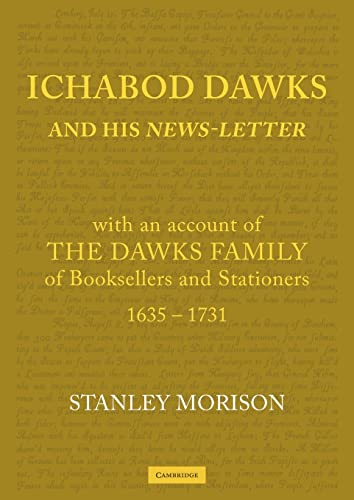 9780521163019: Ichabod Dawks and his Newsletter: With an Account of the Dawks Family