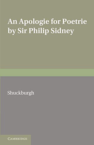 Stock image for An Apologie for Poetrie by Sir Philip Sidney (Pitt Press) for sale by Bookmans