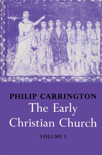 9780521166416: The Early Christian Church: Volume 1, The First Christian Church