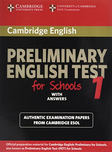 Examination Papers from the University of Cambridge ESOL Examinations PET Practice Tests Cambridge Preliminary English Test 4 Student's Book with Answers