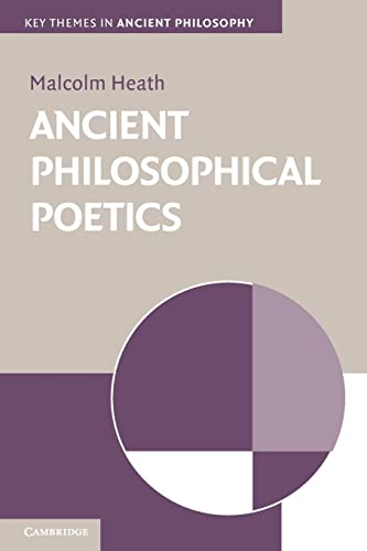 9780521168687: Ancient Philosophical Poetics Paperback (Key Themes in Ancient Philosophy)