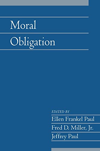 Stock image for Moral Obligation (Social Philosophy and Policy) for sale by Chiron Media