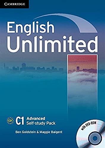 9780521169738: English Unlimited Advanced Self-study Pack (Workbook with DVD-ROM) - 9780521169738 (CAMBRIDGE)