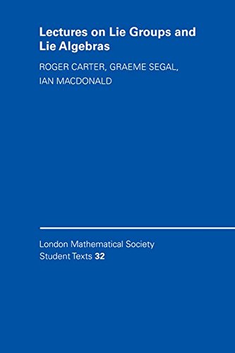 Lectures on Lie Groups and Lie Algebras ICM Edition (London Mathematical Society Student Texts, Series Number 32) (9780521169868) by Carter, Roger W.; MacDonald, Ian G.; Segal, Graeme B.; Taylor, M.