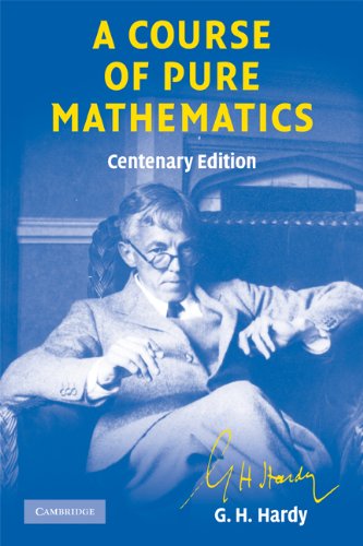 A Course of Pure Mathematics ICM Edition (Cambridge Mathematical Library) (9780521170147) by Hardy, G. H.; KÃ¶rner, T. W.