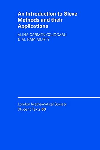 9780521170345: An Introduction to Sieve Methods and Their Applications ICM Edition (London Mathematical Society Student Texts, Series Number 66)
