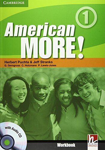 Imagen de archivo de American More! Level 1 Workbook with Audio CD a la venta por AMM Books