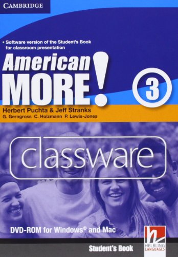 Beispielbild fr AMERICAN MORE! LEVEL 3 CLASSWARE DVD-ROM zum Verkauf von Zilis Select Books