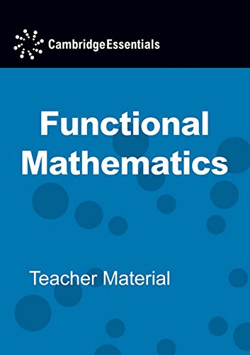 Cambridge Essentials Functional Mathematics GCSE Level 2 Teacher CD-ROM (9780521172752) by Hartman, Bob; Kaye, Victoria; Knott, Joan; Newham, Graham; Petran, Joe; Staves, Julia; Tanner, Kevin