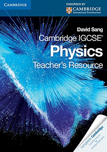 Cambridge IGCSE Physics Teacher's Resource CD-ROM (Cambridge International IGCSE) (9780521173599) by Sang, David