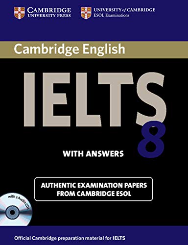 Stock image for Cambridge IELTS 8 Self-study Pack (Students Book with Answers and Audio CDs (2)) for sale by Zoom Books Company