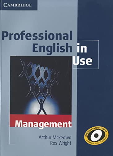 Beispielbild fr Professional English in Use. Management zum Verkauf von Blackwell's