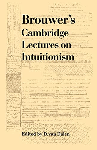 Stock image for Brouwer's Cambridge Lectures on Intuitionism for sale by THE SAINT BOOKSTORE