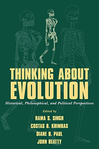 Stock image for Thinking about Evolution: Historical, Philosophical, and Political Perspectives [Paperback] Singh, Rama S. for sale by Brook Bookstore On Demand