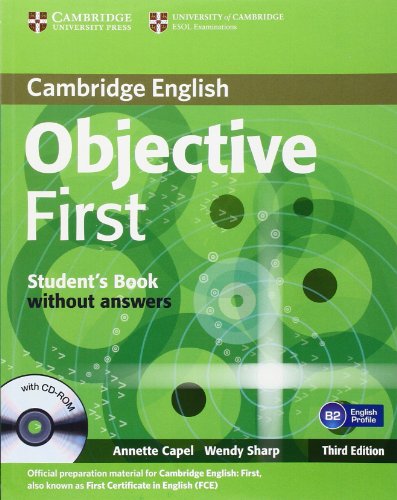 Stock image for Objective First Student's Book without Answers with CD-ROM for sale by AMM Books