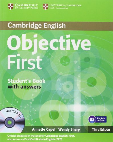 Stock image for Objective First Student's Book with Answers with CD-ROM for sale by medimops