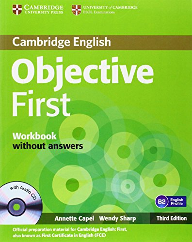 9780521178808: Objective first certificate. Workbook. Without answers. Per le Scuole superiori. Con CD-ROM