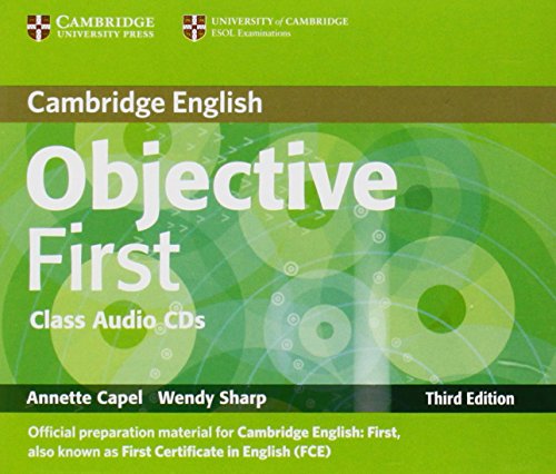 Beispielbild fr Objective First Class Audio Cds 3rd Edition zum Verkauf von Hamelyn