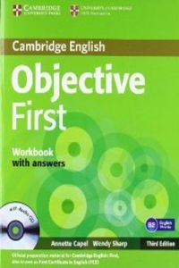 Imagen de archivo de Objective First Workbook with Answers with Audio CD a la venta por THE SAINT BOOKSTORE