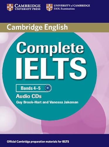 Imagen de archivo de Complete IELTS Bands 4-5 Class Audio CDs (2) (Compact Disc) a la venta por Grand Eagle Retail