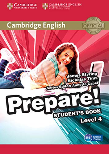 Imagen de archivo de Cambridge English Prepare! Level 4 Student's Book a la venta por medimops