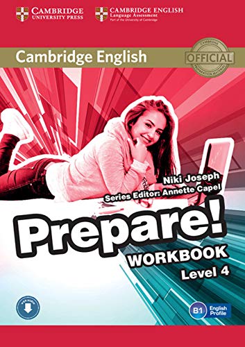 Stock image for Cambridge English Prepare! Level 4 Workbook with Audio for sale by Hamelyn