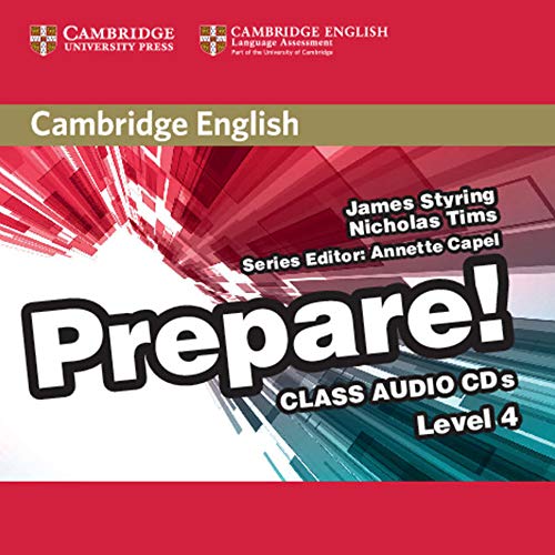 Imagen de archivo de Cambridge English Prepare! Level 4 Class Audio CDs (2) a la venta por AMM Books