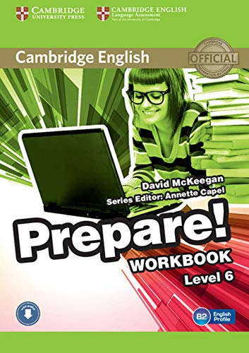 Imagen de archivo de Cambridge English Prepare! Level 6 Workbook with Audio a la venta por WorldofBooks