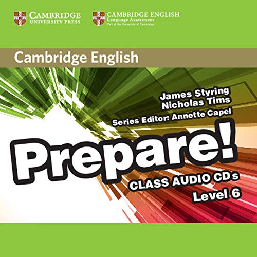 Imagen de archivo de Cambridge English Prepare! Level 6 Class Audio CDs (2) a la venta por Bestsellersuk