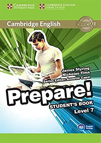 Beispielbild fr Cambridge English Prepare! Level 7 Student's Book zum Verkauf von AwesomeBooks