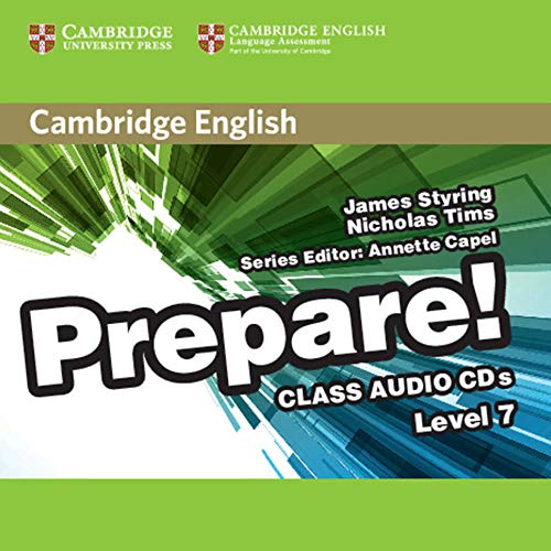 Imagen de archivo de Cambridge English Prepare! Level 7 Class Audio CDs (3) a la venta por Bestsellersuk