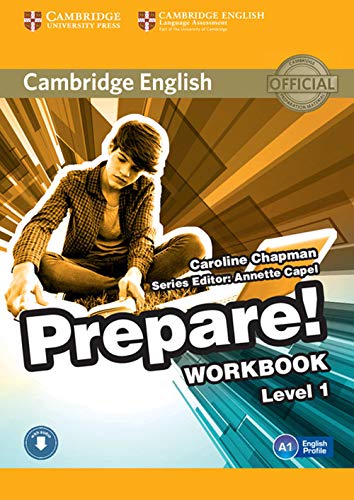 Beispielbild fr Cambridge English Prepare! Level 1 Workbook with Audio zum Verkauf von WorldofBooks