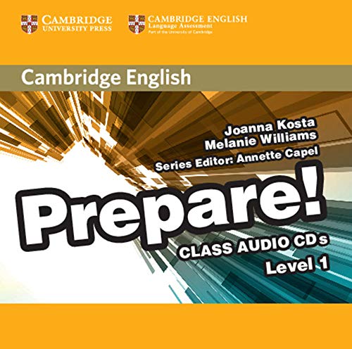 Imagen de archivo de Cambridge English Prepare! Level 1 Class Audio CDs (2) a la venta por Bestsellersuk