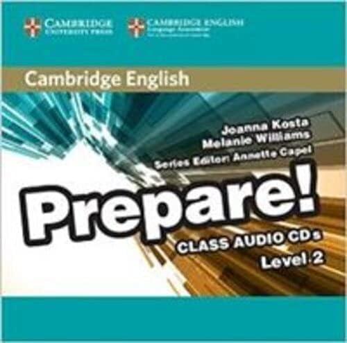 Imagen de archivo de Cambridge English Prepare! Level 2 Class Audio CDs (2) a la venta por AMM Books