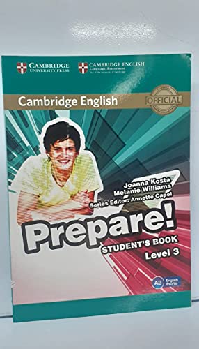 Beispielbild fr Cambridge English Prepare! Level 3 Student's Book zum Verkauf von medimops