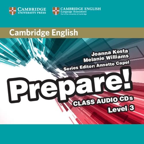 Imagen de archivo de Cambridge English Prepare! Level 3 Class Audio CDs (2) a la venta por medimops