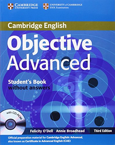 Imagen de archivo de Objective Advanced Student's Book without Answers with CD-ROM a la venta por medimops