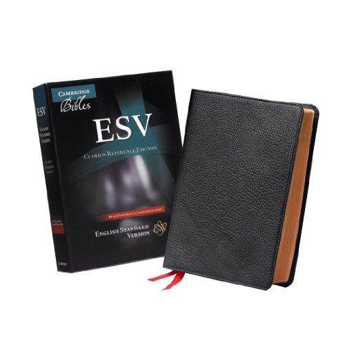 9780521182911: ESV Clarion Reference Bible, Black Edge-lined Goatskin Leather, ES486:XE Black Goatskin Leather: English Standard Version, Black, Goatskin Leather, Clarion Reference Edition