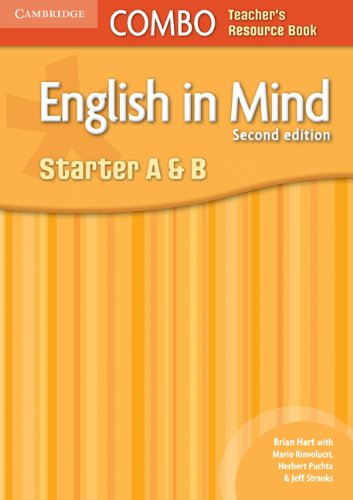 Imagen de archivo de English in Mind Starter A and B Combo Teacher's Resource Book a la venta por THE SAINT BOOKSTORE