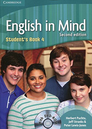 Imagen de archivo de English in Mind Level 4 Student's Book with DVD-ROM a la venta por AMM Books