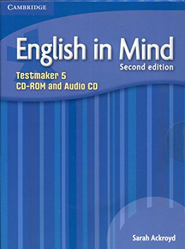 Beispielbild fr English in Mind Level 5 Testmaker Cd-rom and Audio Cd (Book & Merchandise) zum Verkauf von Grand Eagle Retail
