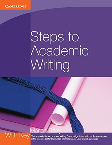 Beispielbild fr Steps to Academic Writing zum Verkauf von Blackwell's